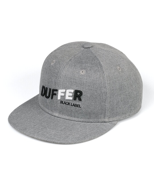 〔BLACK LABEL〕："A-PACK" フラットバイザー キャップ