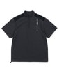 〔BLACK LABEL〕："A-PACK" ハーフジップ スタンドTEE