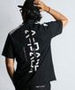 〔BLACK LABEL〕："A-PACK" ハーフジップ スタンドTEE