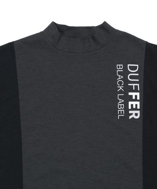 〔BLACK LABEL〕："A-PACK" モックネックTEE