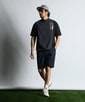 〔BLACK LABEL〕："A-PACK" モックネックTEE
