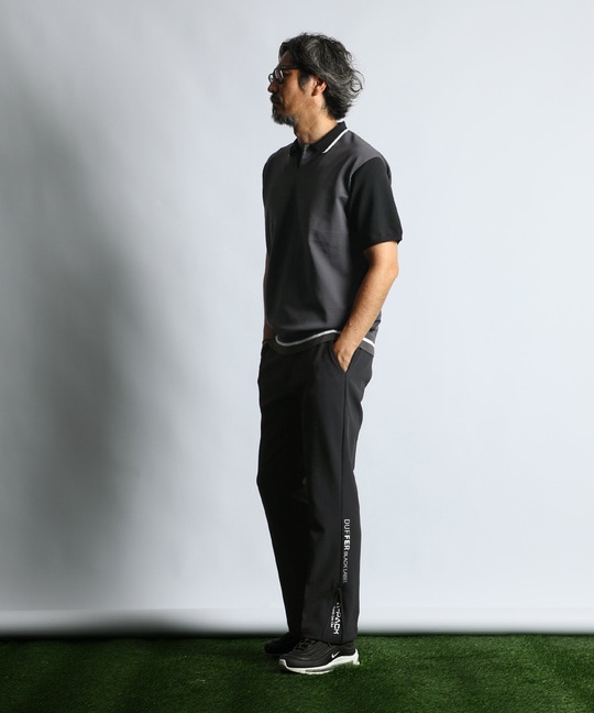 〔BLACK LABEL〕："A-PACK" 撥水・2WAYストレッチ テックパンツ