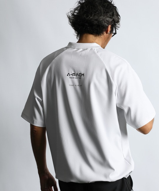 〔BLACK LABEL〕："A-PACK" テックポロ