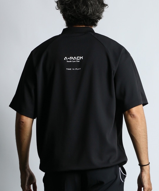 〔BLACK LABEL〕："A-PACK" テックポロ