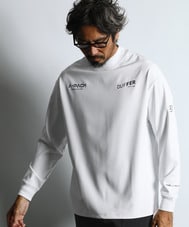 〔BLACK LABEL〕:"A-PACK" モックネック ロンTEE