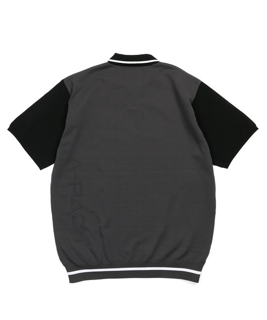 〔BLACK LABEL〕："A-PACK" テックニット ポロ