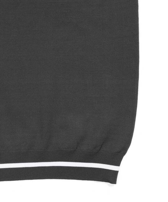 〔BLACK LABEL〕："A-PACK" テックニット ポロ