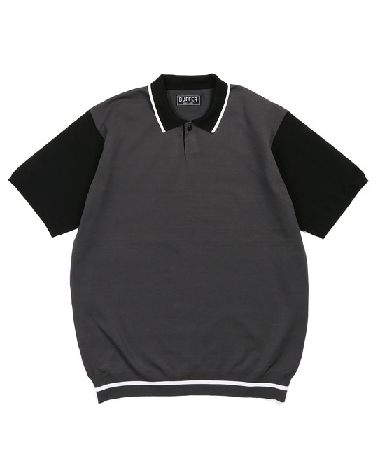 〔BLACK LABEL〕："A-PACK" テックニット ポロ