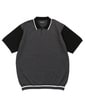 〔BLACK LABEL〕："A-PACK" テックニット ポロ