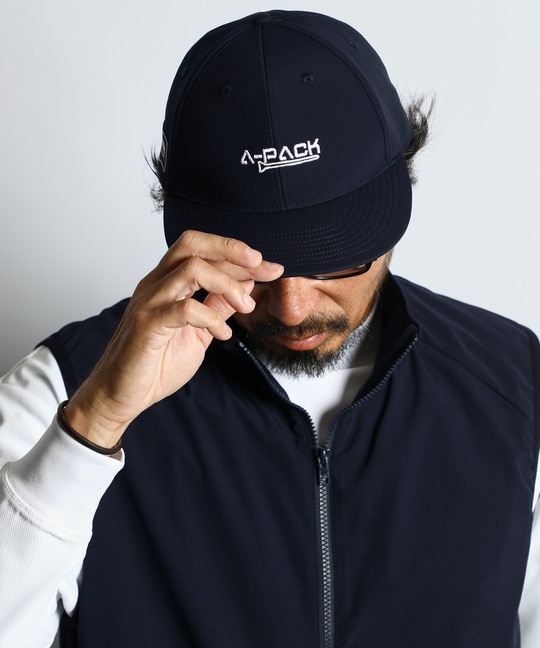 〔BLACK LABEL〕："A-PACK" 6パネル キャップ
