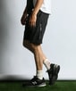 〔BLACK LABEL〕："A-PACK" セットアップ テック ショーツ
