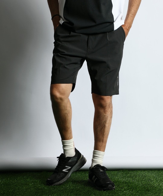 〔BLACK LABEL〕："A-PACK" セットアップ テック ショーツ
