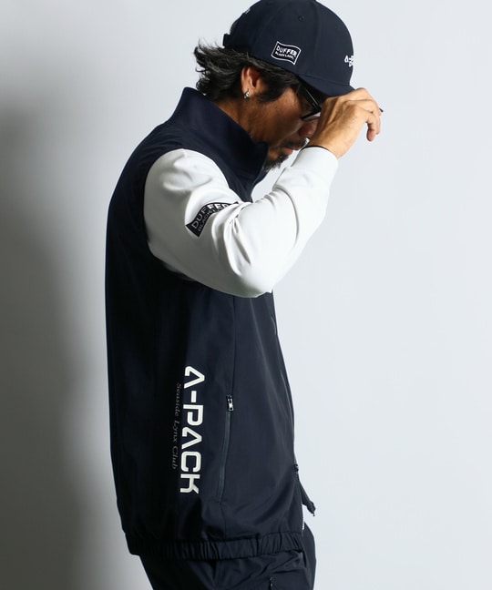 〔BLACK LABEL〕："A-PACK" セットアップ テックベスト