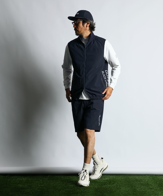〔BLACK LABEL〕："A-PACK" セットアップ テックベスト