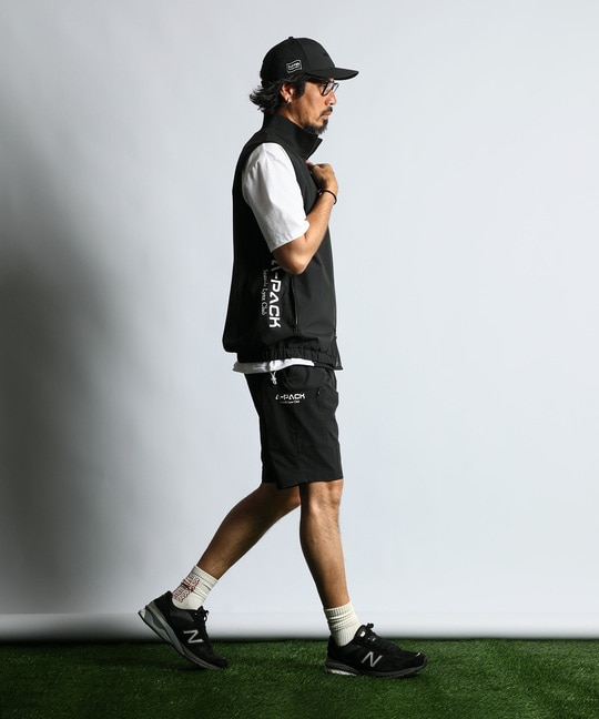 〔BLACK LABEL〕："A-PACK" セットアップ テックベスト