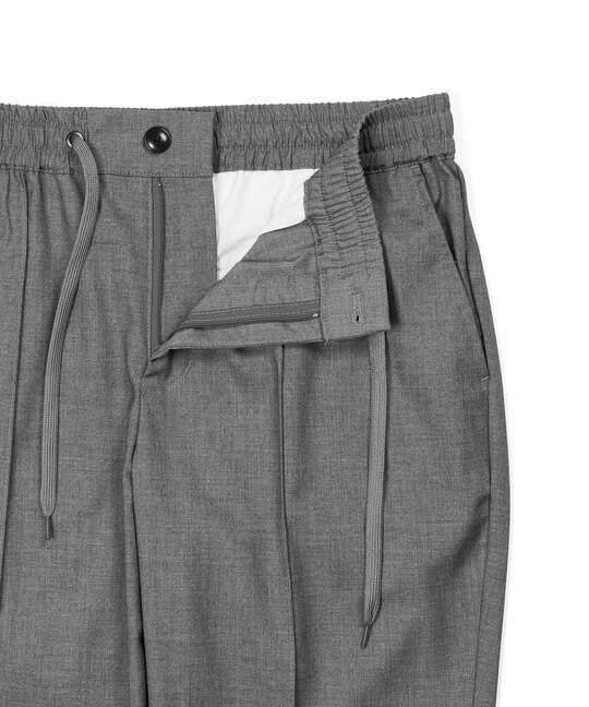 ウールライク ピンタック テーパードパンツ【WEB限定アイテム】