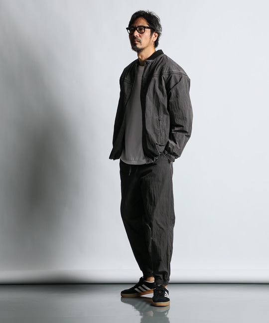 セットアップ リップストップナイロントラックパンツ