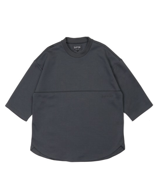 〔BLACK LABEL〕：セットアップ クールマックス7分袖トップス