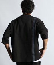〔BLACK LABEL〕:セットアップ クールマックス7分袖トップス