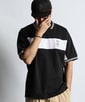 〔BLACK LABEL〕：ポンチ素材 フットボールポロ