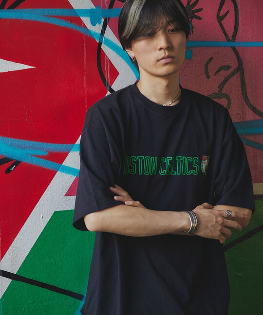 NBA別注 「BOSTON CELTICS」ボストンセルティックスTシャツ