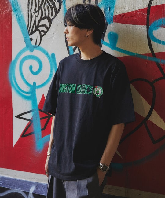 NBA別注 「BOSTON CELTICS」ボストンセルティックスTシャツ