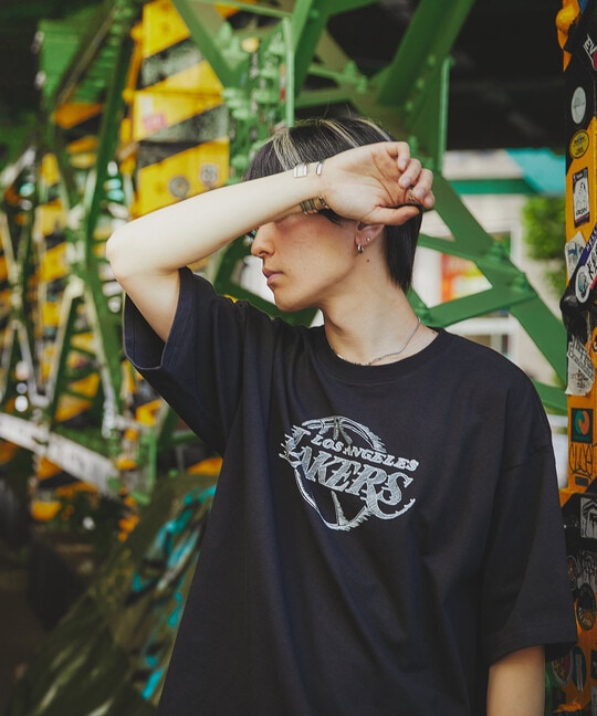 NBA別注 「LOS ANGELS LAKERS」ロサンゼルスレイカーズTシャツ