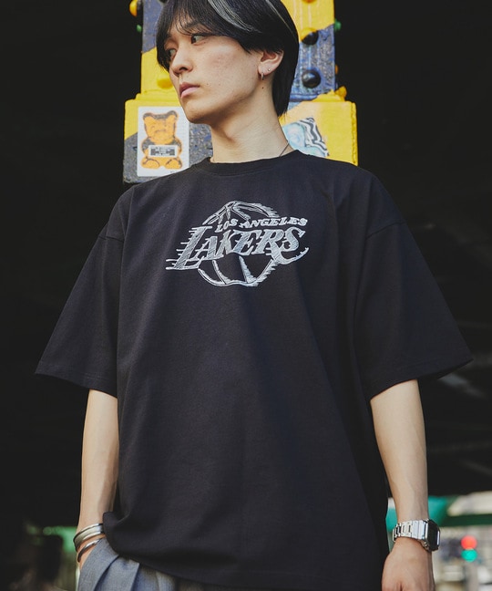 NBA別注 「LOS ANGELS LAKERS」ロサンゼルスレイカーズTシャツ