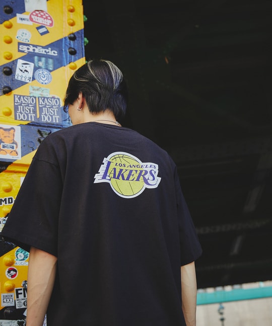 NBA別注 「LOS ANGELS LAKERS」ロサンゼルスレイカーズTシャツ