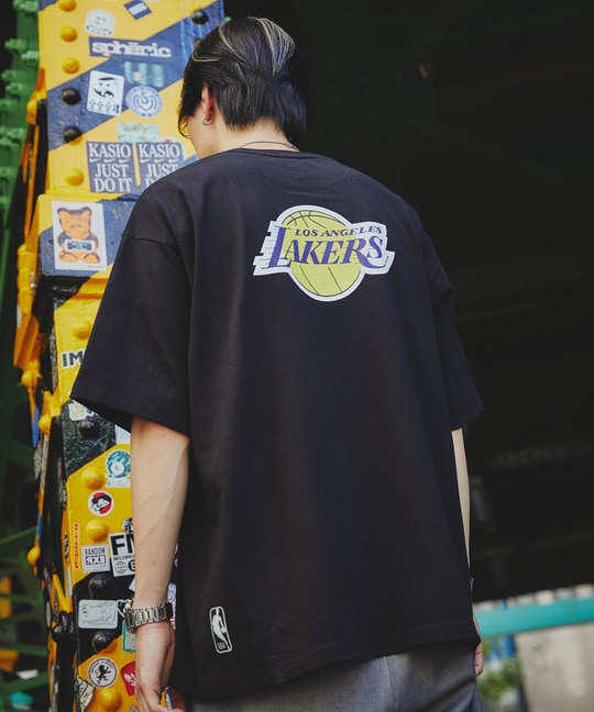NBA別注 「LOS ANGELS LAKERS」ロサンゼルスレイカーズTシャツ