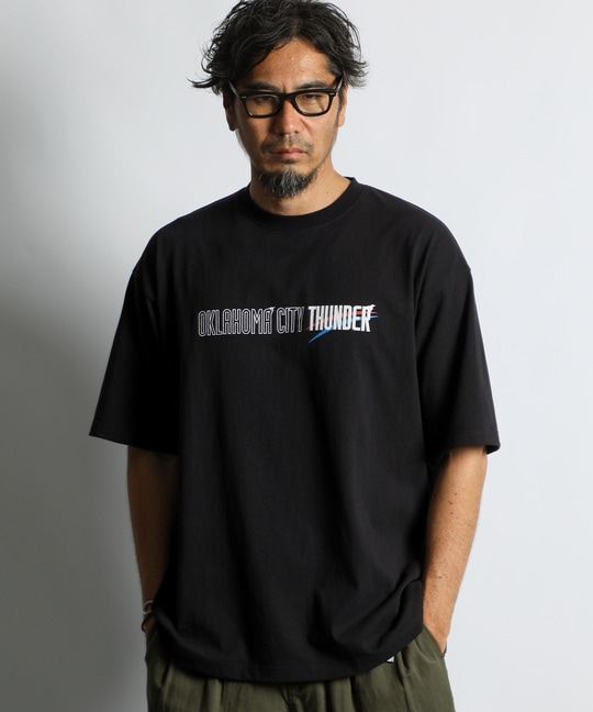 NBA別注 「OKLAHOMA CITY THUNDER」オクラホマシティサンダーTシャツ