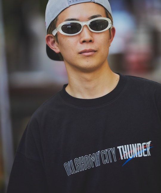 NBA別注 「OKLAHOMA CITY THUNDER」オクラホマシティサンダーTシャツ