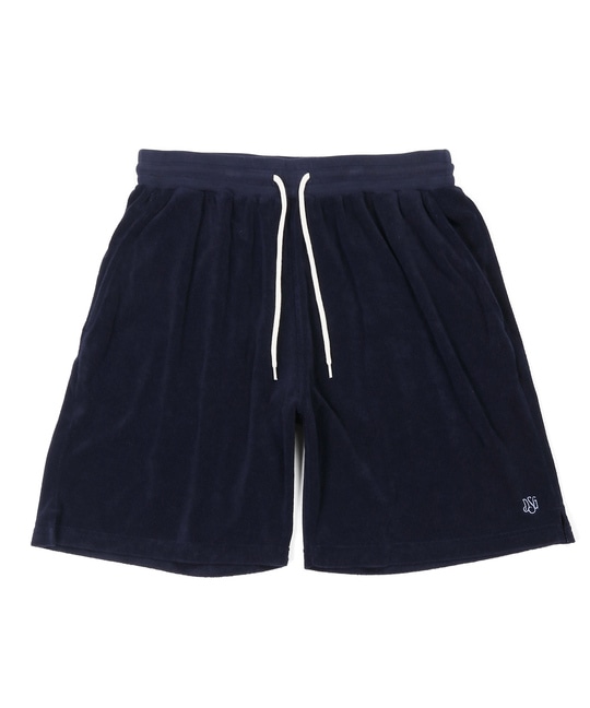 ピグメント加工 セットアップパイルショートパンツ