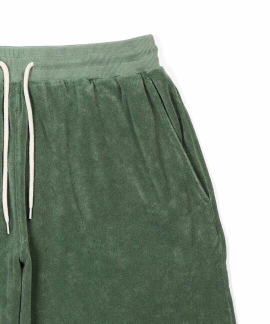 ピグメント加工 セットアップパイルショートパンツ