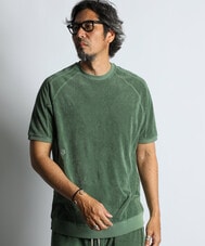 ピグメント加工 セットアップパイルTシャツ