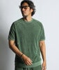 ピグメント加工 セットアップパイルTシャツ