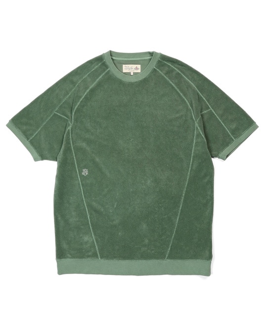 ピグメント加工 セットアップパイルTシャツ