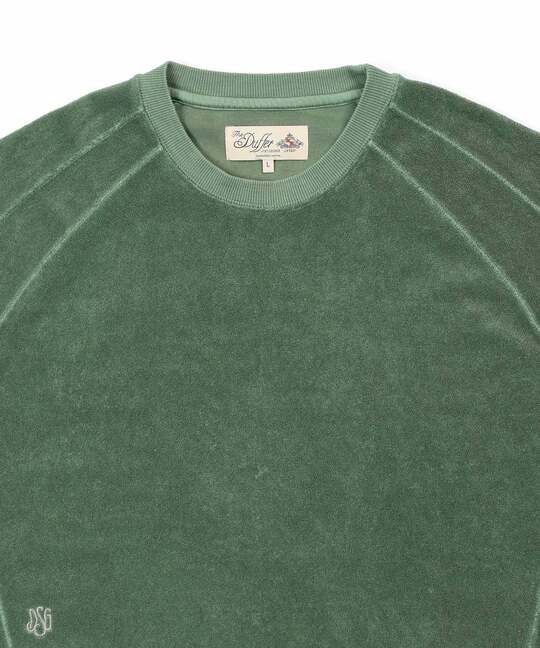 ピグメント加工 セットアップパイルTシャツ