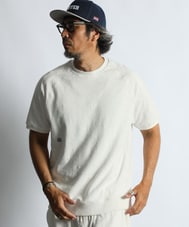 ピグメント加工 セットアップパイルTシャツ