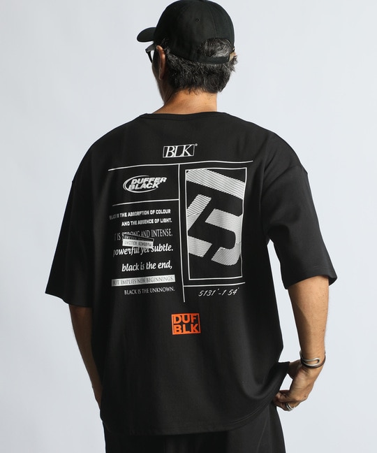 〔BLACK LABEL〕："A-PACK" セットアップ ワンマイルTシャツ【WEB限定アイテム】