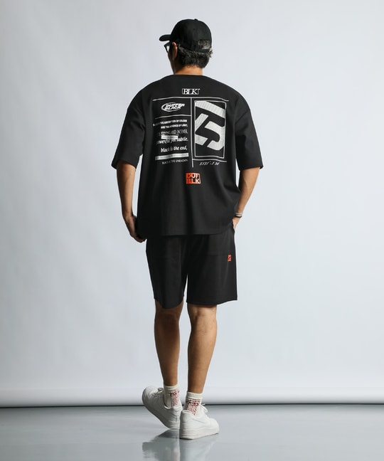 〔BLACK LABEL〕："A-PACK" セットアップ ワンマイルTシャツ【WEB限定アイテム】