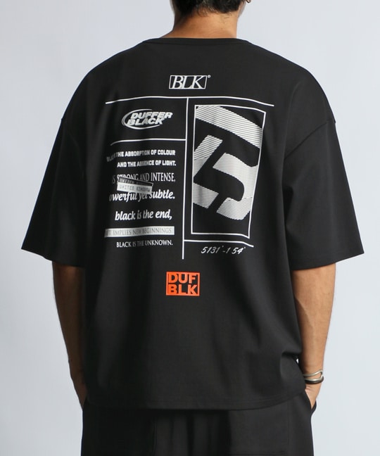 〔BLACK LABEL〕："A-PACK" セットアップ ワンマイルTシャツ【WEB限定アイテム】
