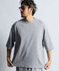 セットアップ 2層構造クールマックスナローボーダーTシャツ