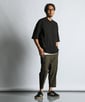 「エアフレックス」セットアップ Vネック5分袖TEE