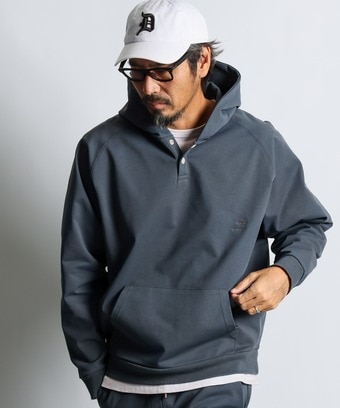 「エアフレックス」セットアップヘンリーネック パーカー