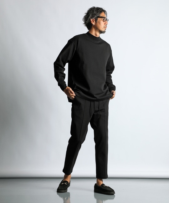 「エアフレックス」セットアップモックネックロンTEE