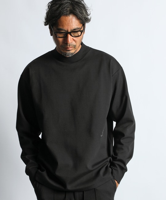 「エアフレックス」セットアップモックネックロンTEE