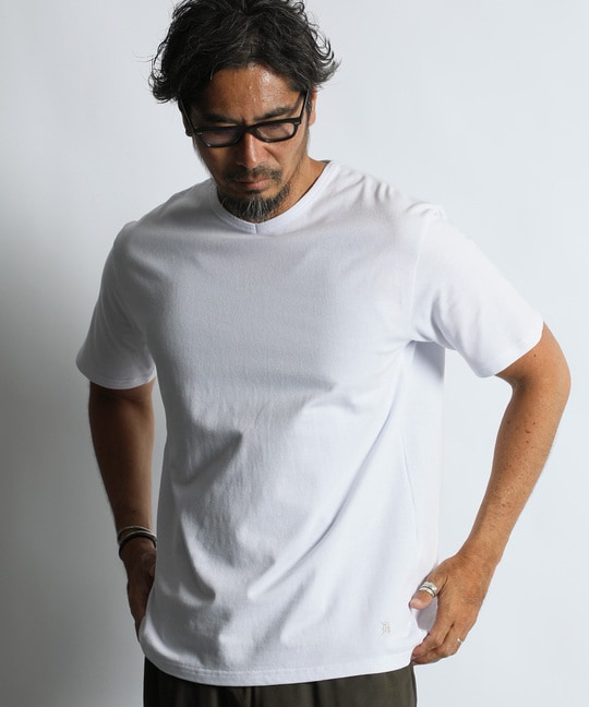 消臭機能『ACROCLEAR(アクロクリア)』浅Vネック Tシャツ