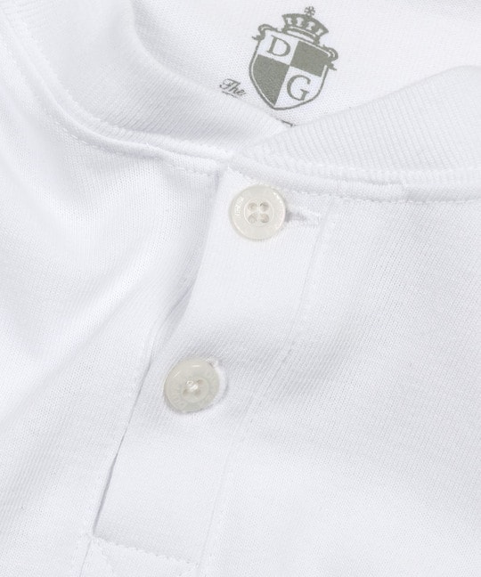 消臭機能『ACROCLEAR(アクロクリア)』シールドネック ヘンリーロンTEE