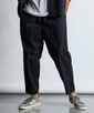 セットアップ 麻混COOLMAXイージーワイドパンツ